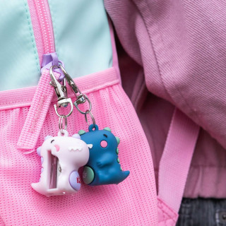 BACK2FUN ZAREZAC KEYRING DINO BLUE 