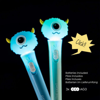 BACK2FUN HEMIJSKA SVETLECA MONSTER BLUE 