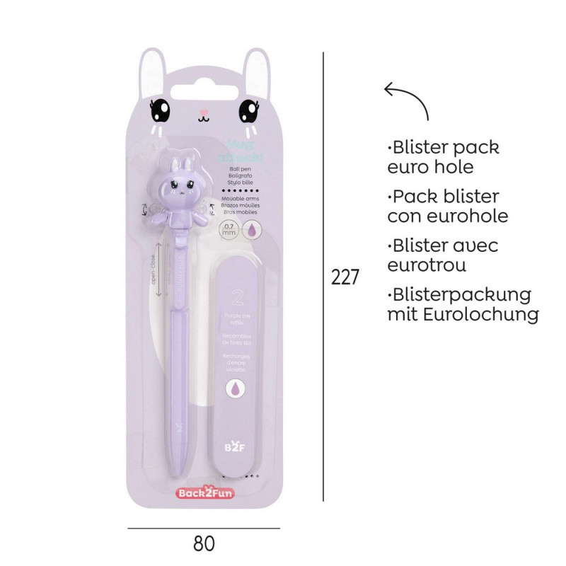 BACK2FUN HEMIJSKA HUG ATTACK BUNNY 