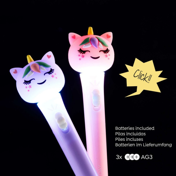 BACK2FUN HEMIJSKA SA SVETLOM UNICORN PINK 