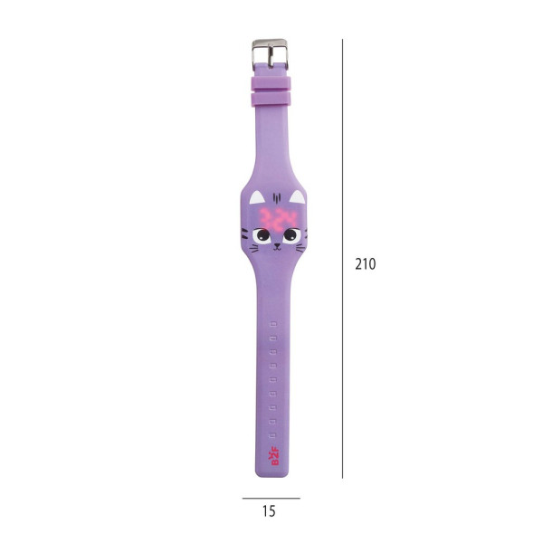 BACK2FUN DIGITAL SATIC SQUARE KITTY 