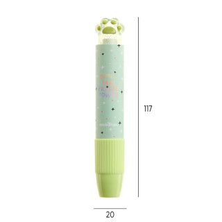 BACK2FUN GUMICA U OLOVCI PAW GREEN 