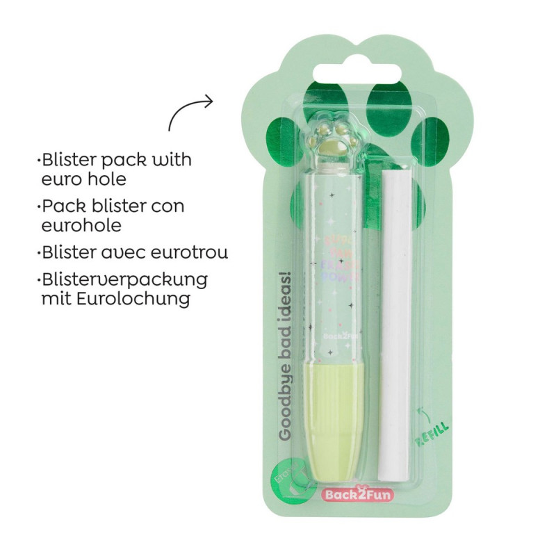 BACK2FUN GUMICA U OLOVCI PAW GREEN 