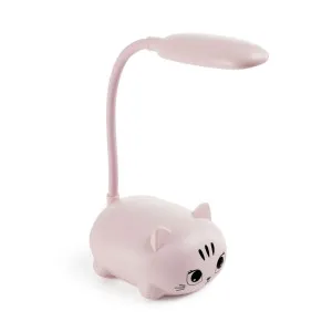BACK2FUN LEP LAMPA KITTY PINK