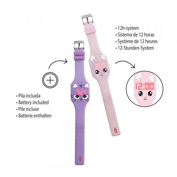 BACK2FUN DIGITAL SATIC SQUARE BUNNY 