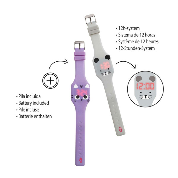 BACK2FUN DIGITAL SATIC SQUARE MOUSE 