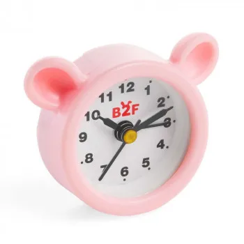 BACK2FUN ALARM SATIC TEDDY PINK
