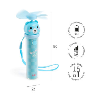 BACK2FUN MINI VENTILATOR TEDDY 