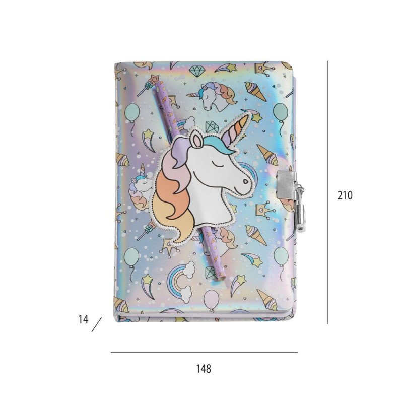BACK2FUN TAJNI DNEVNIK UNICORN 