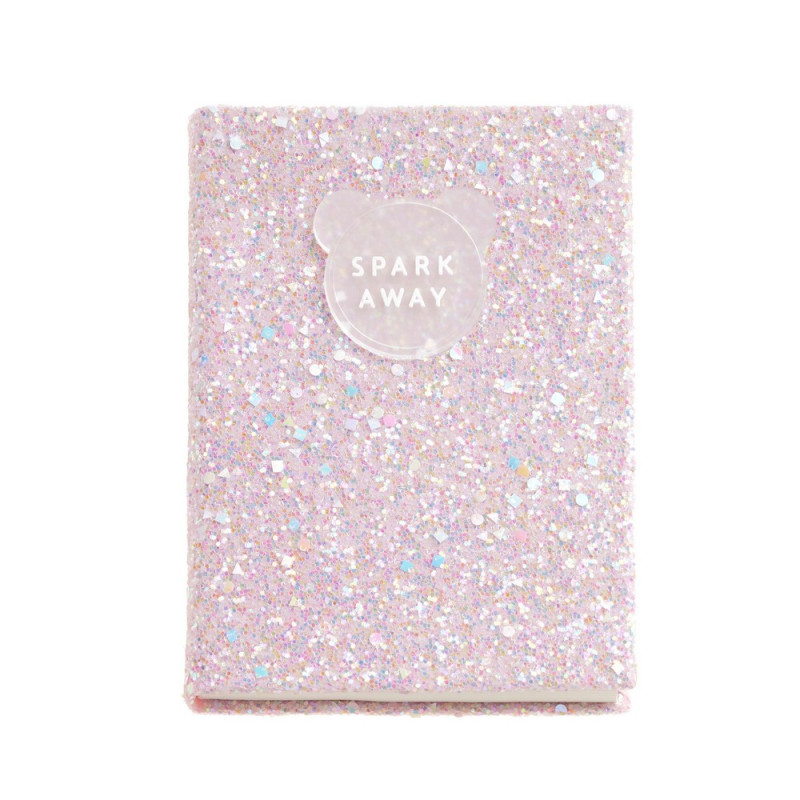 BACK2FUN GLITTER NOTES PINK 