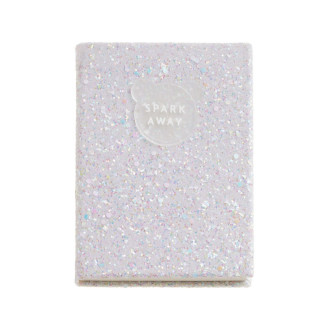 BACK2FUN GLITTER NOTES WHITE 