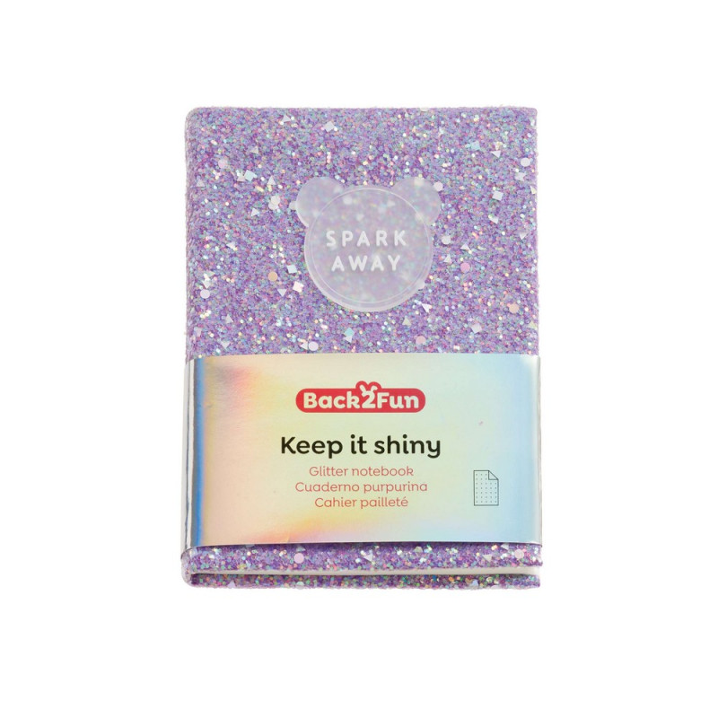 BACK2FUN GLITTER NOTES LILAC 