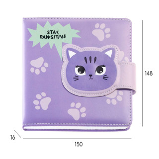 BACK2FUN NOTES PADDED MAGNET KITTY 