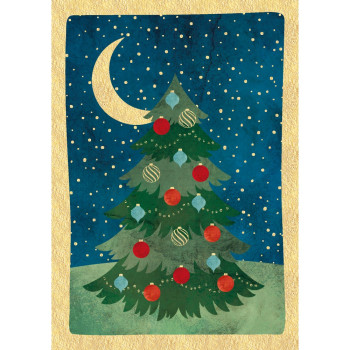 CESTITKA FESTIVE NOVA GODINA JELKA 