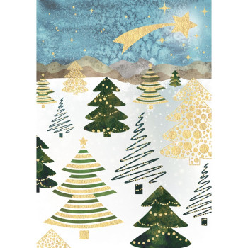 CESTITKA FESTIVE NOVA GODINA JELKE 