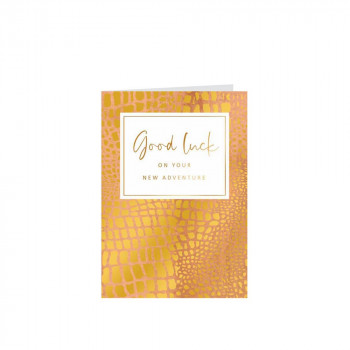 CESTITKA GOLD RUSH GOOD LUCK ON YOUR NEW ADVENTURE 