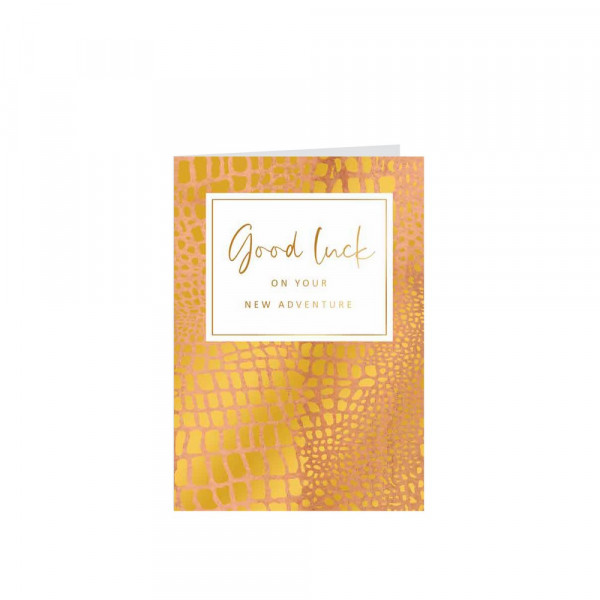 CESTITKA GOLD RUSH GOOD LUCK ON YOUR NEW ADVENTURE 