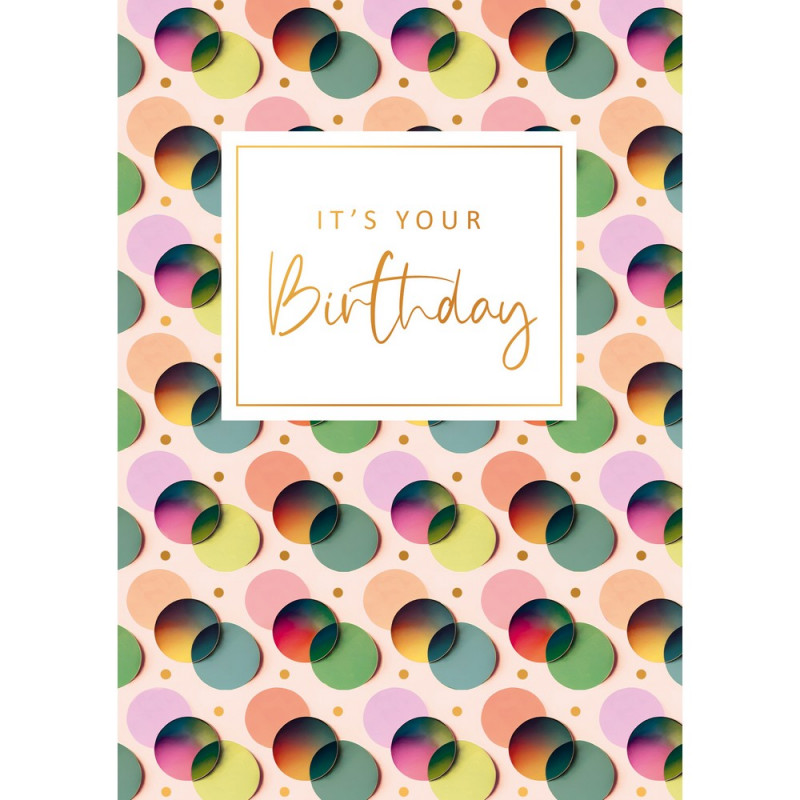 CESTITKA GOLD RUSH IT`S YOUR BIRTHDAY 