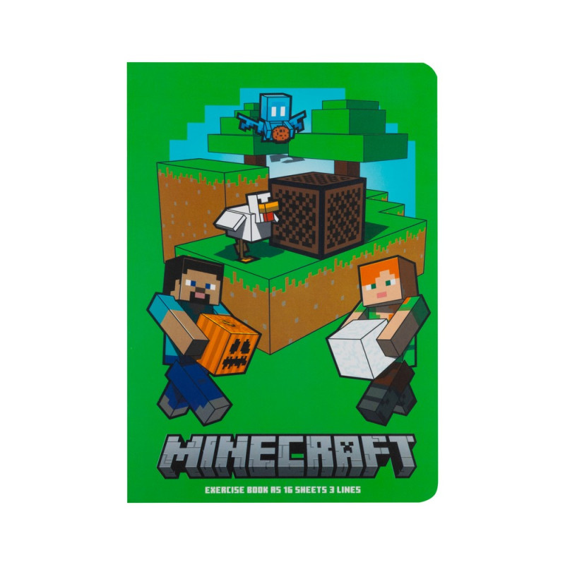 ASTRA SVESKA A5 16L DIKTO MINECRAFT 