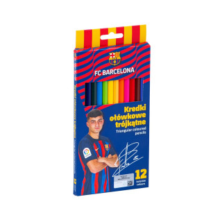 ASTRA DRVENE BOJICE 12 KOM FC BARCELONA 