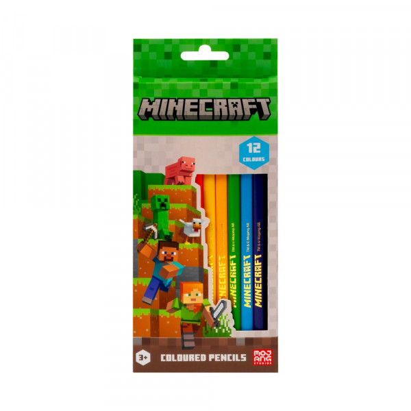 ASTRA DRVENE BOJICE 12 KOM MINECRAFT 