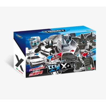 TOBOT MINI X WHITE + MINI Y METALLIC GRAY 