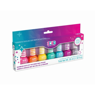 LAKOVI ZA NOKTE RAINBOW DANI U NEDELJI 