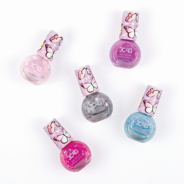 SET LAKOVA ZA NOKTE BUTTERFLY 5PK 