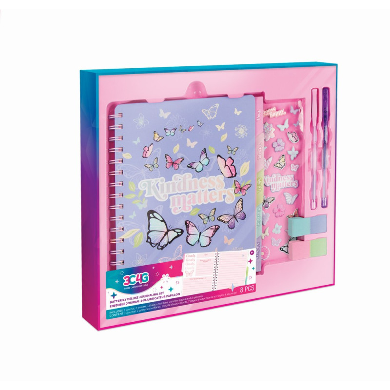 BUTTERFLY DELUXE DNEVNIK SET 