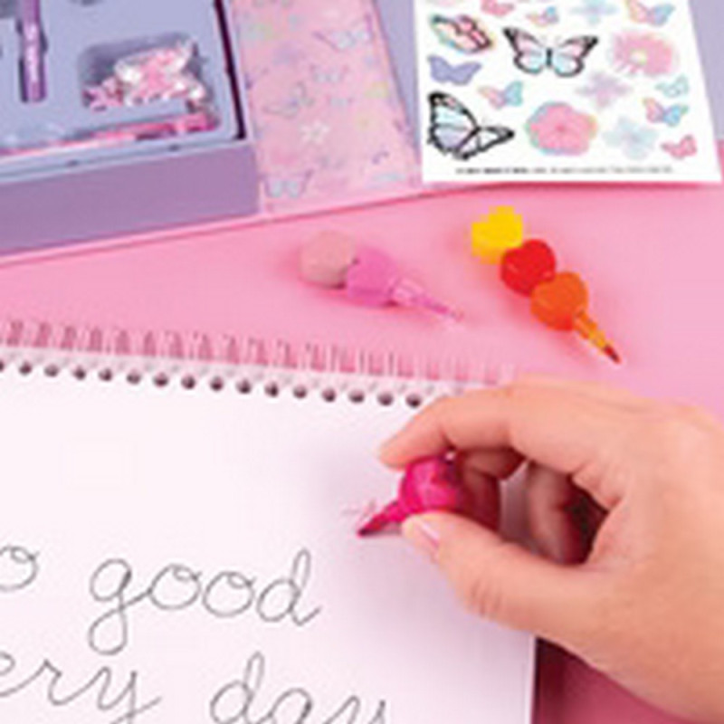 BUTTERFLY SCETCHBOOK I SET ZA CRTANJE 