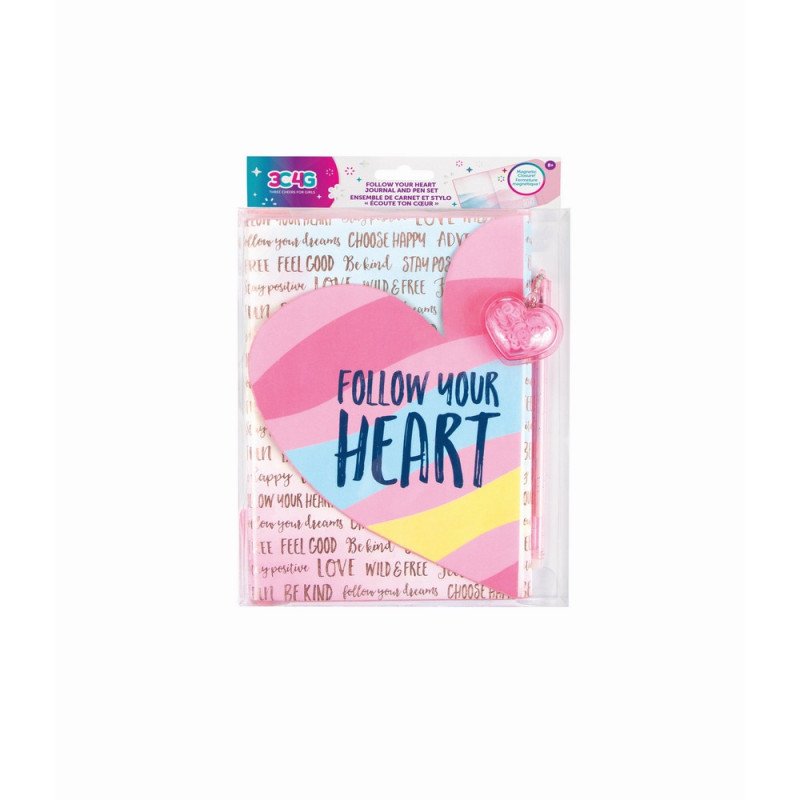 SET DNEVNIK PRATI SVOJE SRCE I OLOVKA 