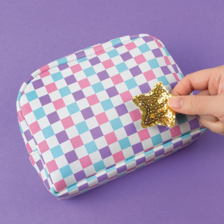 MODNA TORBICA SA ZAKRPAMA 