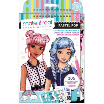 MODNA BOJNKA ZA CRTANJE PASTEL POP 