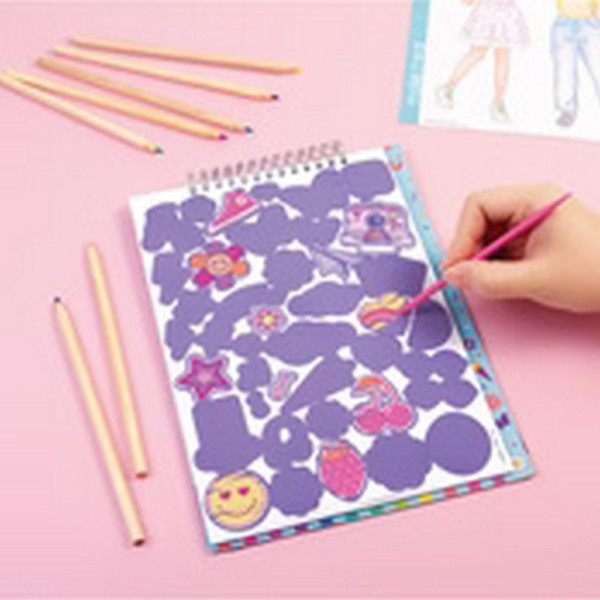 MODNI DIZAJN SCRATCH ART: GROOVY VIBES 