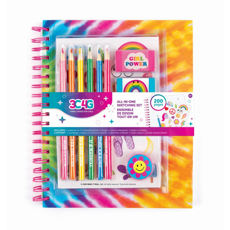 SVE U JEDNOM SET ZA CRTANJE TIE DYE 