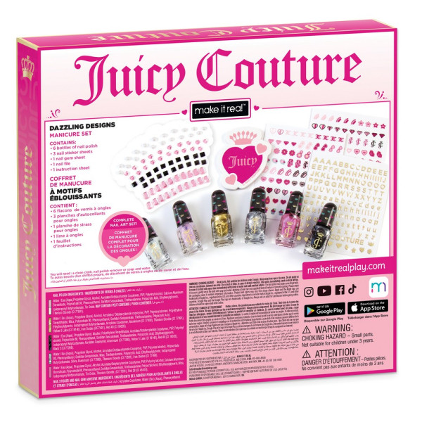 JUICY COUTURE SET ZA MANIKIR DAZZLING DESIGNS 
