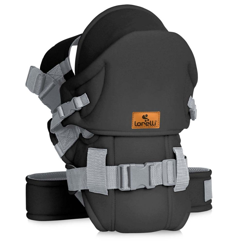 LORELLI KENGUR NOSILJKA WEEKEND BLACK GREY