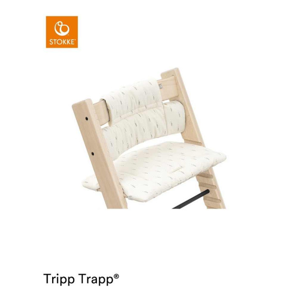 STOKKE NAVLAKA ZA HRANILICU TRIPP TRAPP CLASSIC CUSHION WHEAT CREAM 
