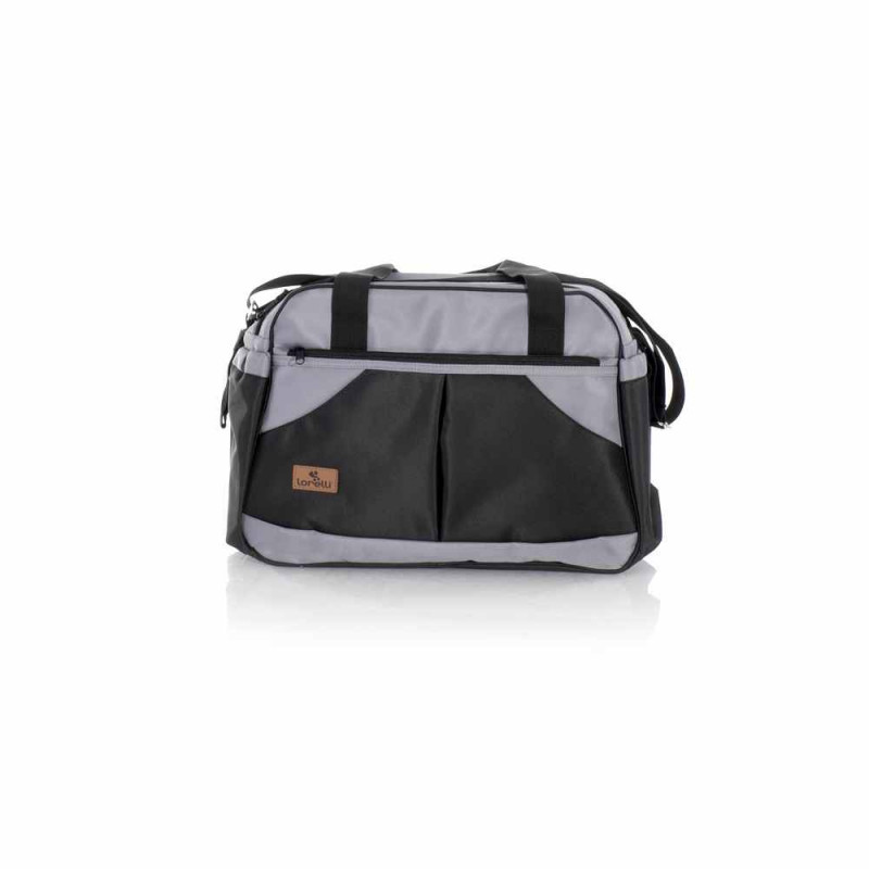LORELLI TORBA ZA MAME SANDRA BLACK GREY