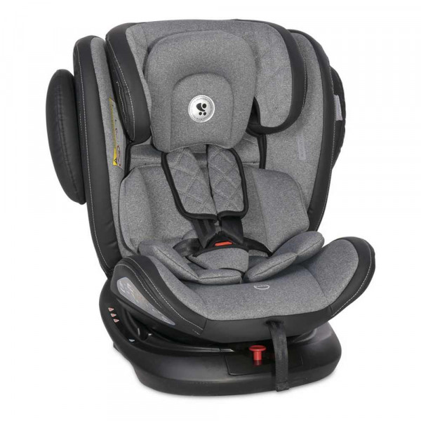 LORELLI AUTO SEDISTE 0/1/2/3 (0-36KG) AVIATOR ISOFIXBLACK LIGHT GREY