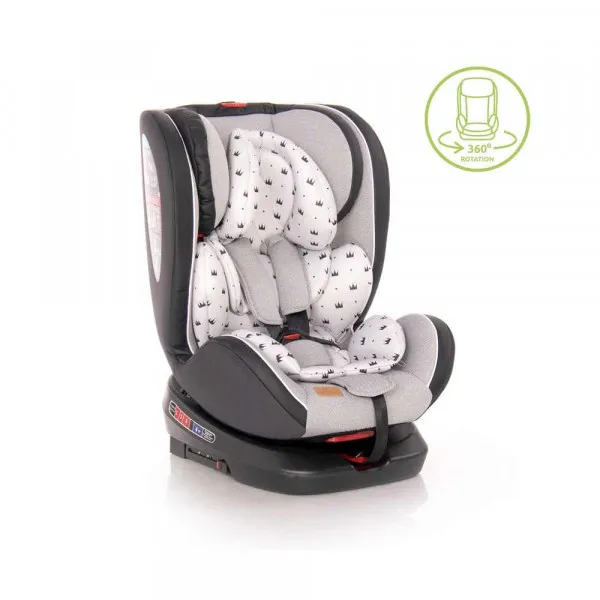 LORELLI AUTO SEDISTE 0/1/2/3 (0-36KG) NEBULA ISOFIX ROTO GREY 