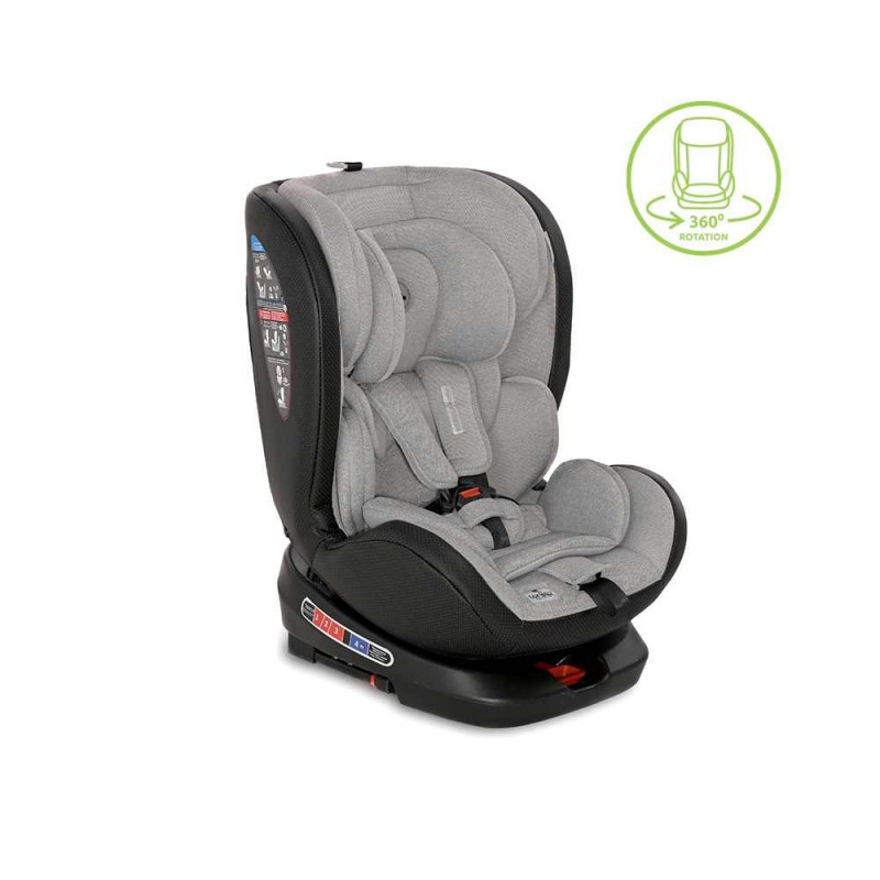 LORELLI AUTO SEDISTE NEBULA ISOFIX 036KG ROTO GREY LEATHER