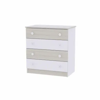 KOMODA WHITE/LIGHT OAK 
