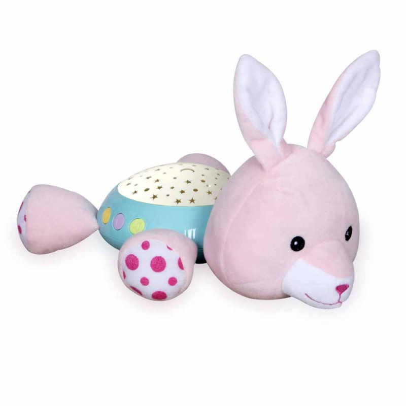 LORELLI MUZICKA KUTIJA ZA BEBE SA NOCNIM SVETLOM - RABBIT