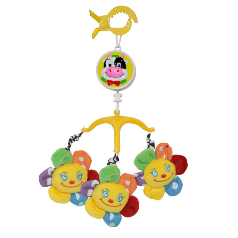 LORELLI VRTESKA ZA KOLICA BABY MUSICAL MOBILE FLOWER