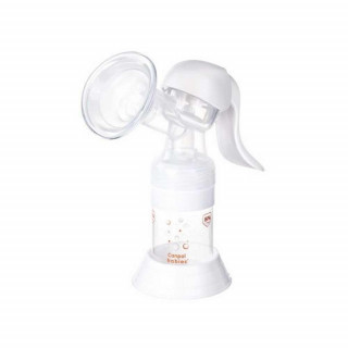 CANPOL BABY SET MANUELNA PUMPICA ZA IZMAZANJE + SILIKONSKE BRADAVICE S