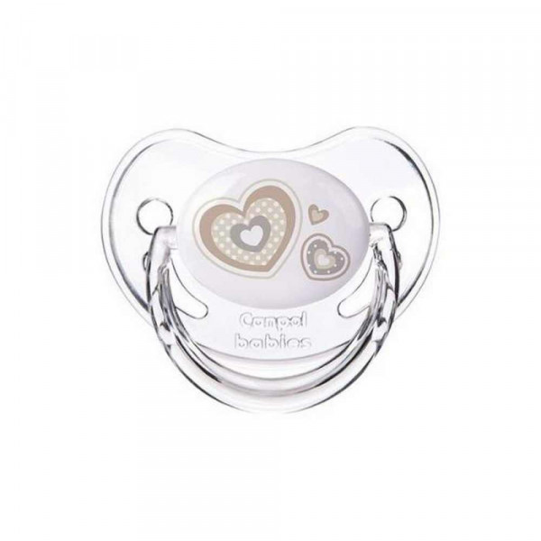 CANPOL ORTHODONTIC VARALICA SILIKON 6-18M BE¦ 1/1 