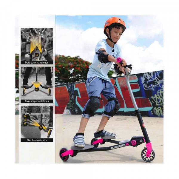 SMART TRIKE SKI SKUTER Z5 PINK 