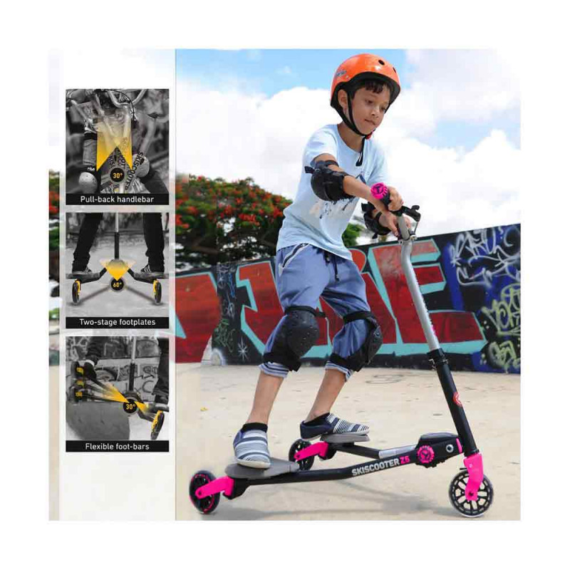 SMART TRIKE SKI SKUTER Z5 PINK