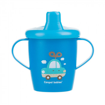 CANPOL BABY SOLJA 250ML NON SPIL 31/200 TOYS - BLUE 